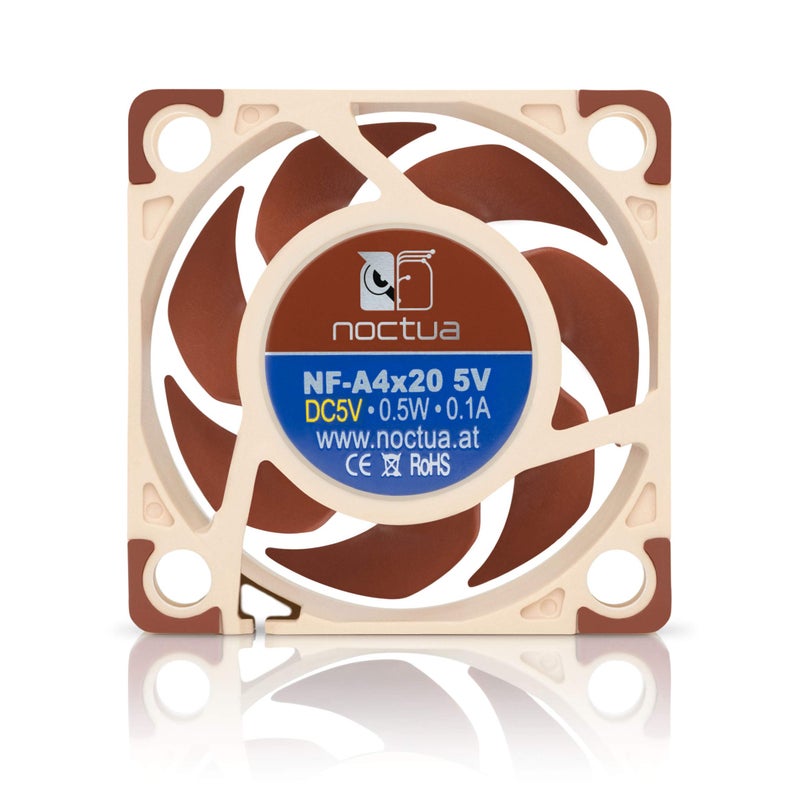 Noctua NF-A4x20 5V, Premium Quiet Fan, 3-Pin, 5V Version (40x20mm, Brown) - Image 5